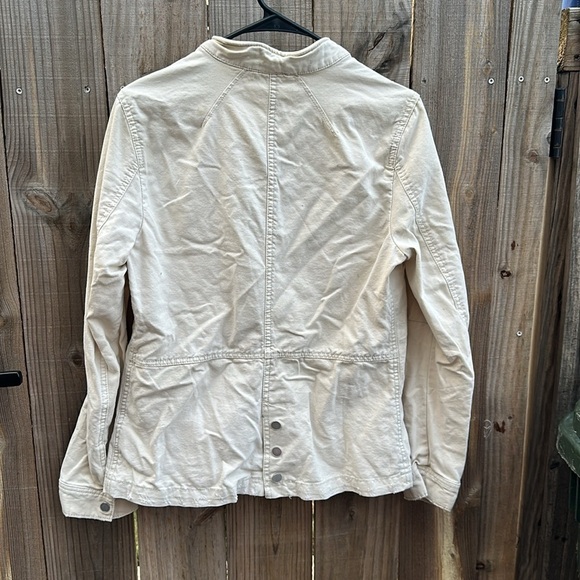 Free People tan utility jacket Size Medium - Picture 4 of 7